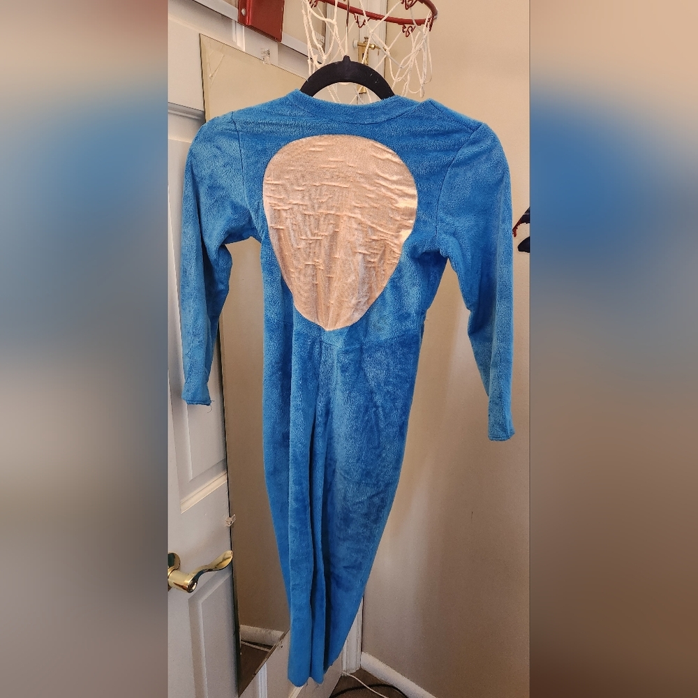 SONIC the HEDGEHOG Costume with Blow Up Headpiece, Size 4-6